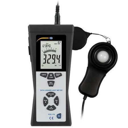 Pce Instruments Light Meter, Data Logger PCE-174